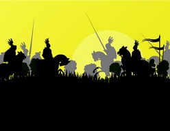 Chevaliers et vie de château