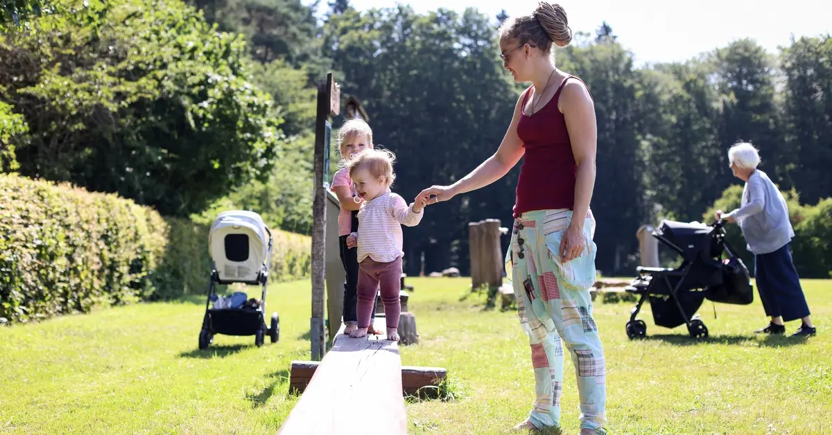 Sentier « pieds nus »