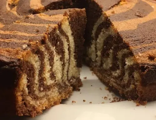 Gâteau zébré