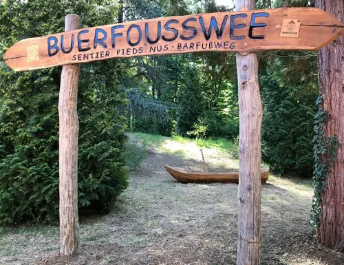 « Barfussweg » – chemin sensoriel