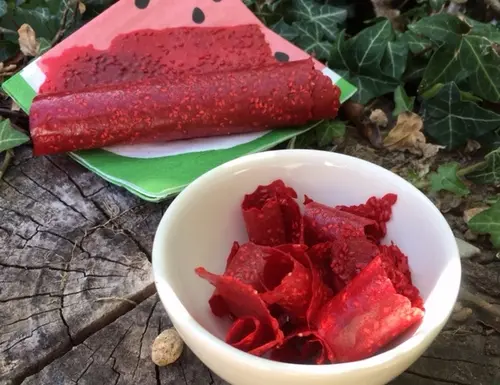 Bonbons crus aux fruits