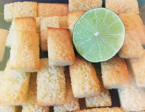 Financiers aux agrumes