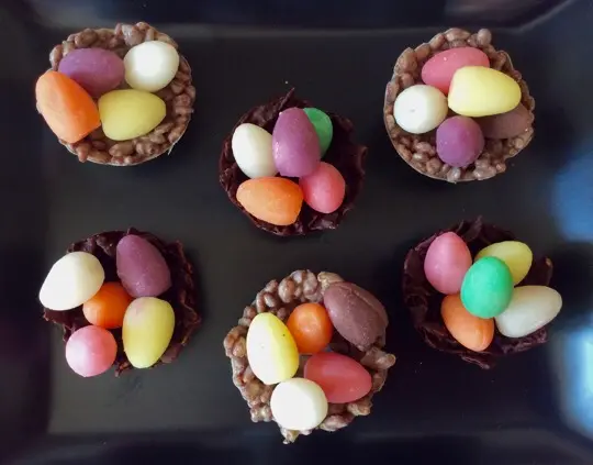 Petits nids à croquer