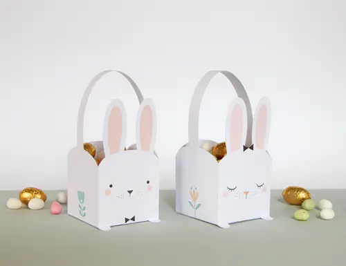 Panier lapin