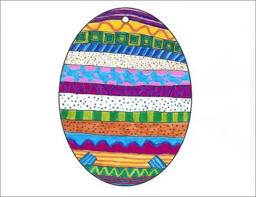 Ton œuf colorié…