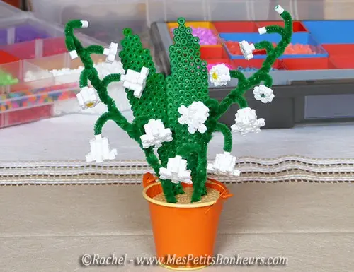 Muguet en perles Hama