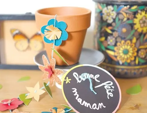 Pot de fleurs surprise!