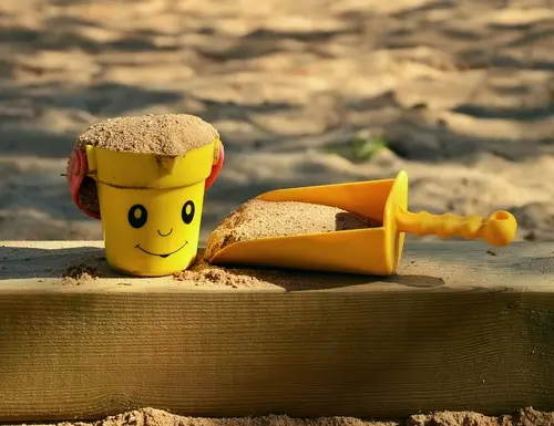 Bac à sable géant