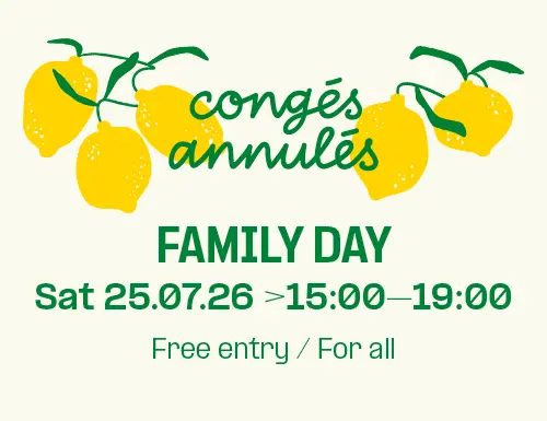 Congés annulés • Family day